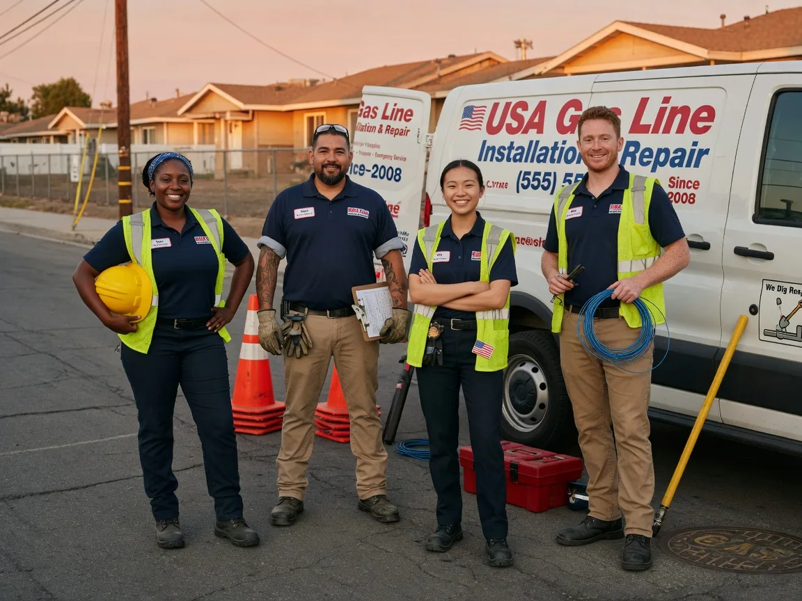 Gas Line Installation company in East Grand Forks, MN